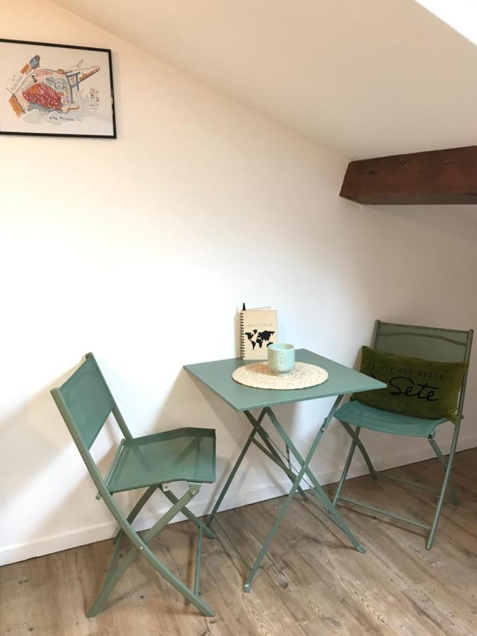 Chaleureux Studio Mansarde - Coeur De Ville De Sète Exteriér fotografie