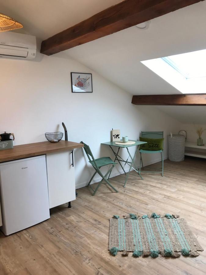 Chaleureux Studio Mansarde - Coeur De Ville De Sète Exteriér fotografie