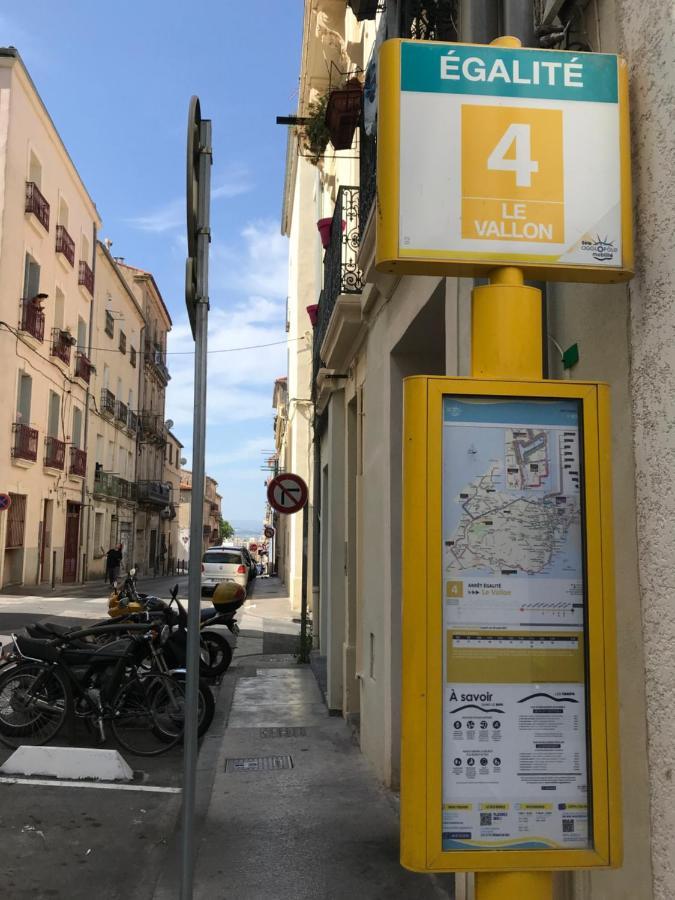 Chaleureux Studio Mansarde - Coeur De Ville De Sète Exteriér fotografie